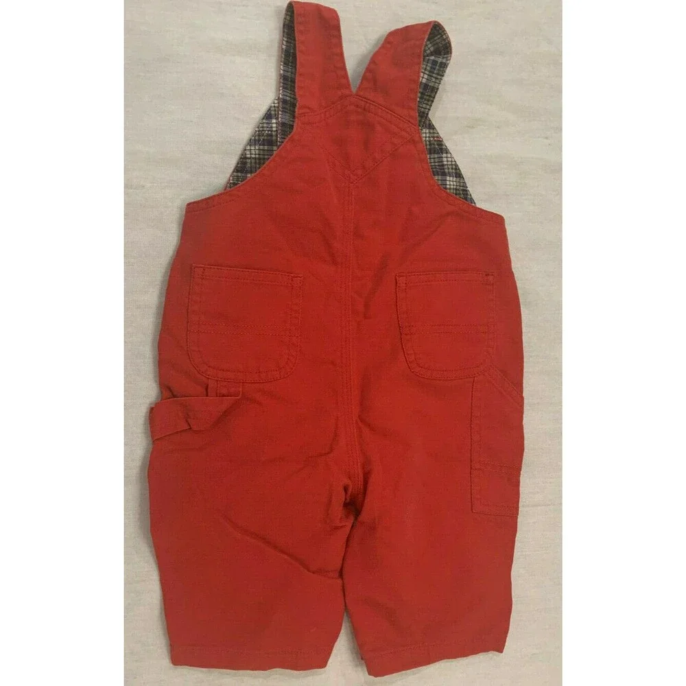 GAP BOYS COTTON OVERALLS SIZE 3-6 MONTHS